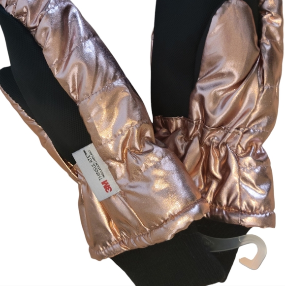 Cat & Jack Jackets & Coats Cat Jack Girls Metallic Toddler Hooded